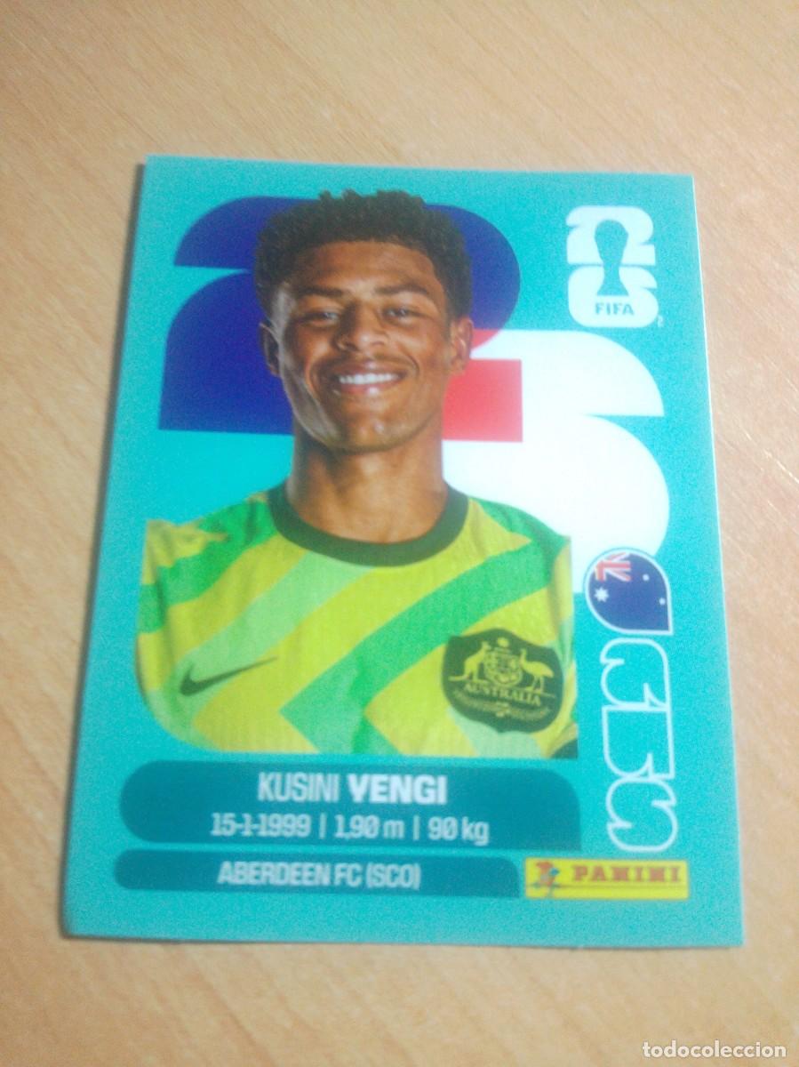Cromos de f&uacute;tbol: VENGI AUSTRALIA AUS 18 MUNDIAL FIFA WORLD CUP 2026 26 PANINI STICKERS NUEVO