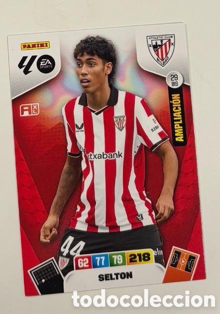 Cromos de f&uacute;tbol: 29 BIS SELTON ATHLETIC CLUB BILBAO Panini Adrenalyn XL LaLiga 2025 2026