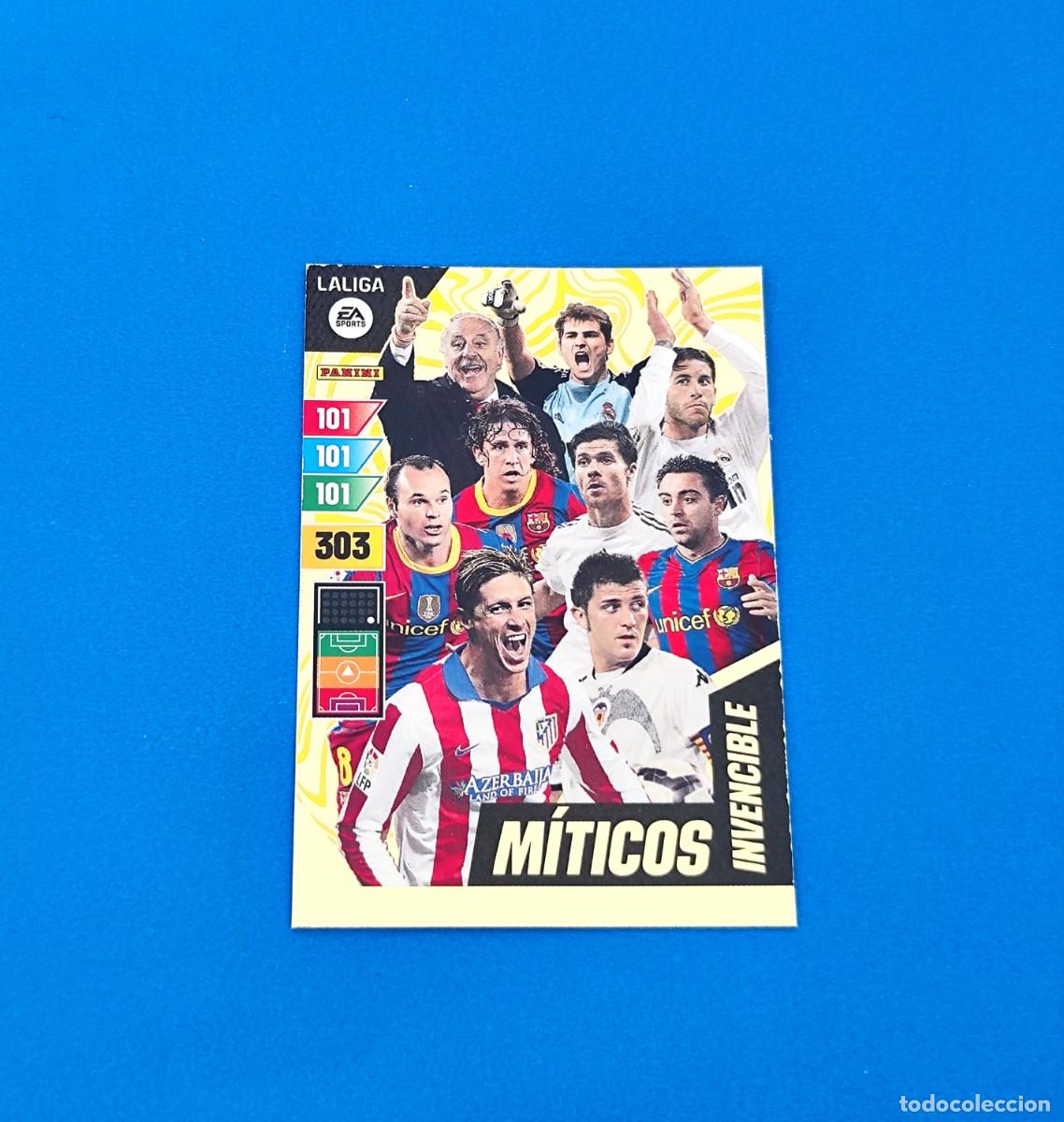 Cromos de f&uacute;tbol: Adrenalyn 2023 2024 / 23 24 M&iacute;ticos Invencible Memory
