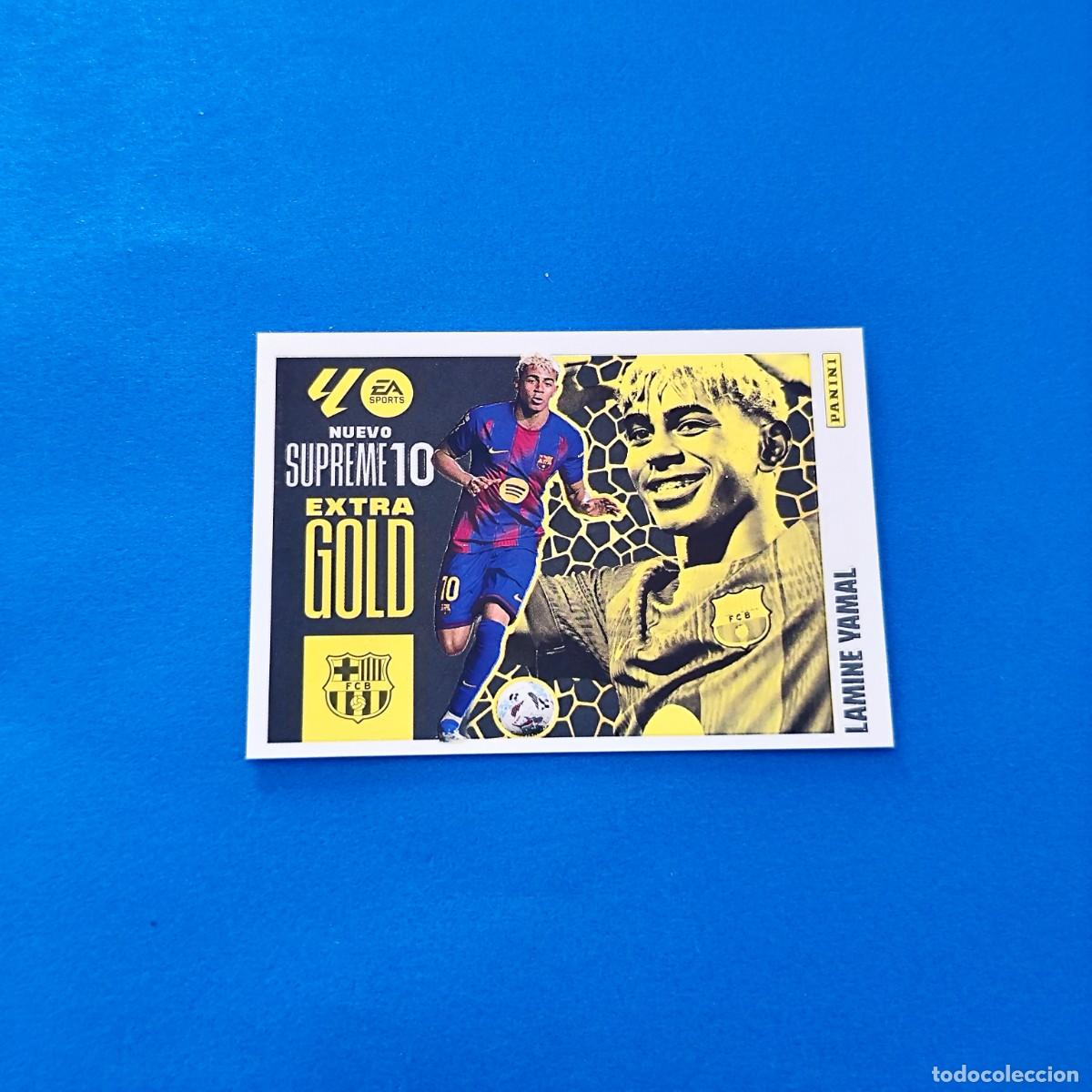 Fu&szlig;ball-Sticker: Liga Este 2025 2026 / 25 26 Lamine Yamal Extra Gold Supreme 10 Barcelona