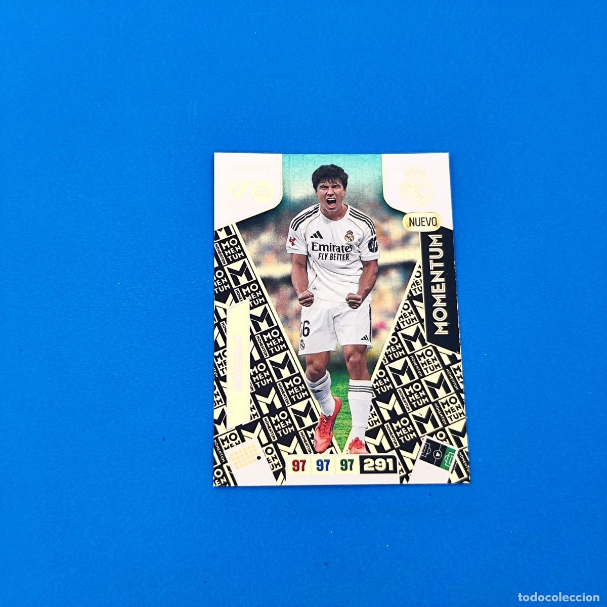 Fu&szlig;ball-Sticker: Adrenalyn 2025 2026 / 25 26 Momentum Gonzalo Real Madrid