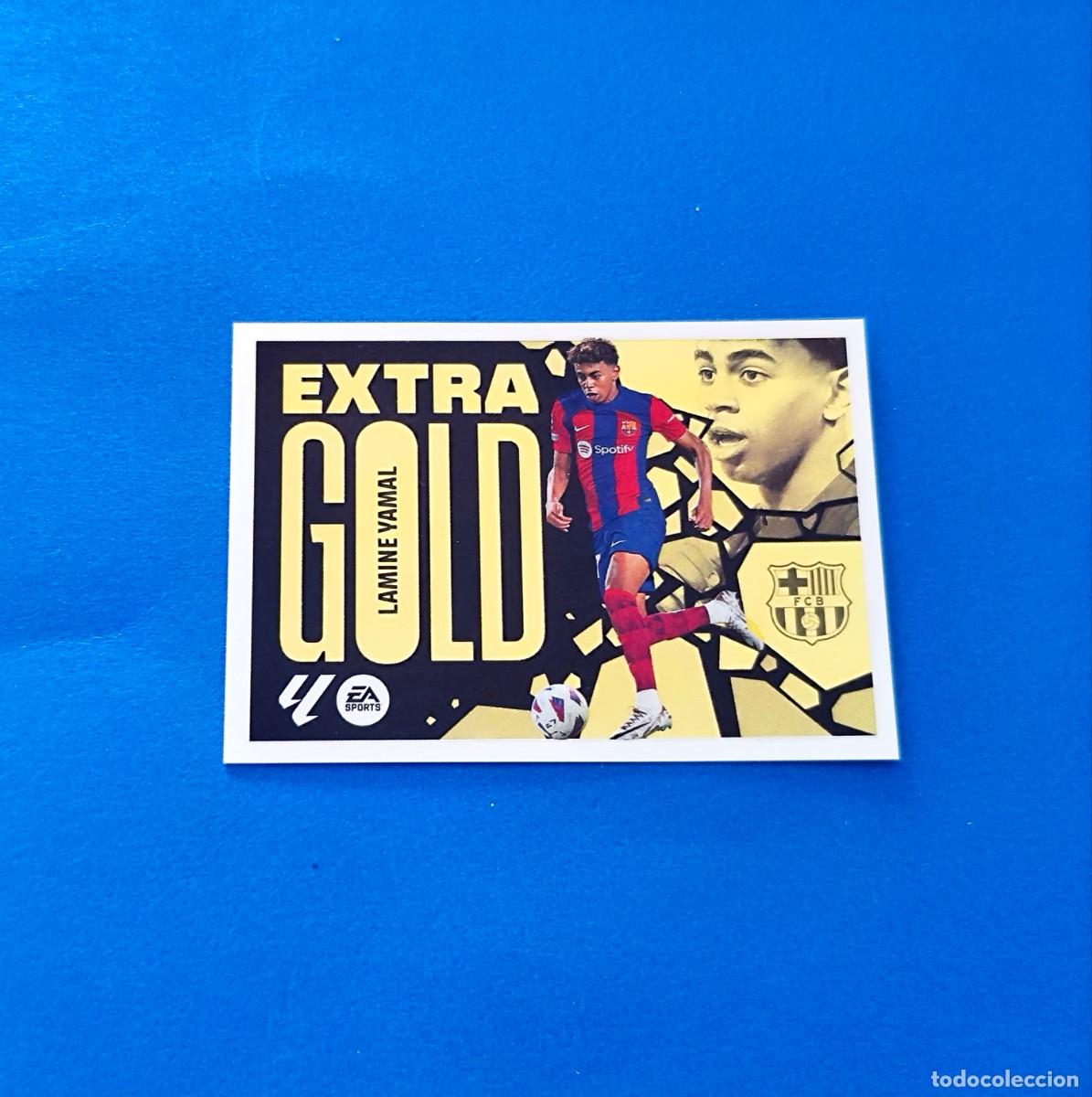 Cromos de f&uacute;tbol: Liga Este 2024 2025 / 24 25 Lamine Yamal Extra Gold Barcelona