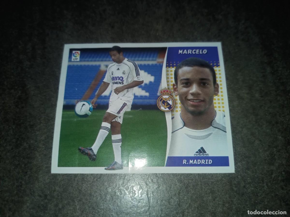 Figurine di Calcio: marcelo real madrid 2006 2007 nuevo sin pegar fichaje invierno ampliacion liga futbol 06 07 niccromo