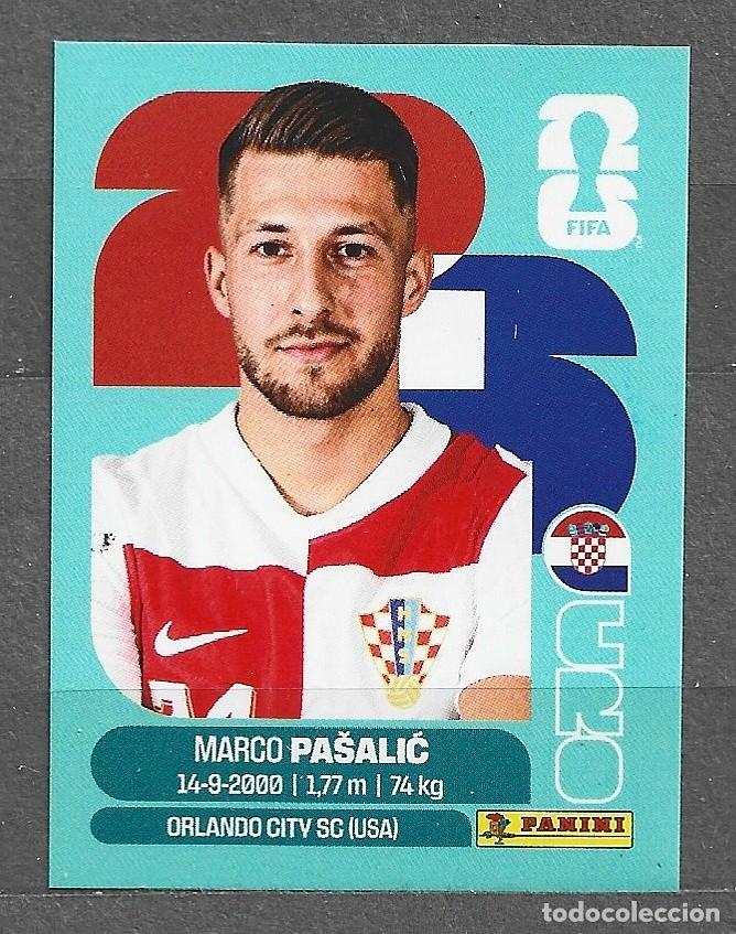 Cromos de f&uacute;tbol: Mundial 2016 - Marco Pasalic - N&ordm; 17 - Croacia