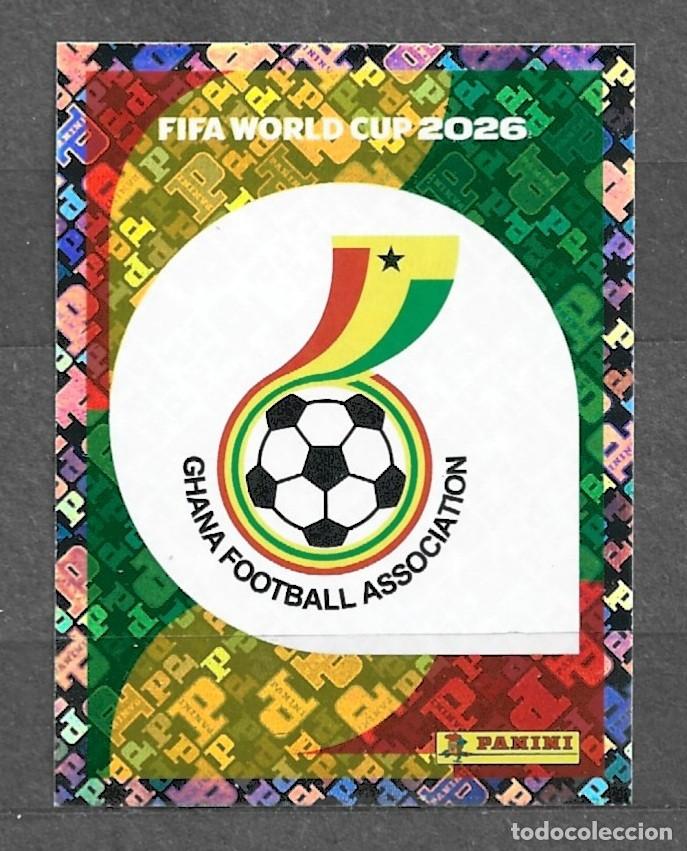Cromos de f&uacute;tbol: Mundial 2016 - Logo/Escudo - N&ordm; 1 - Ghana