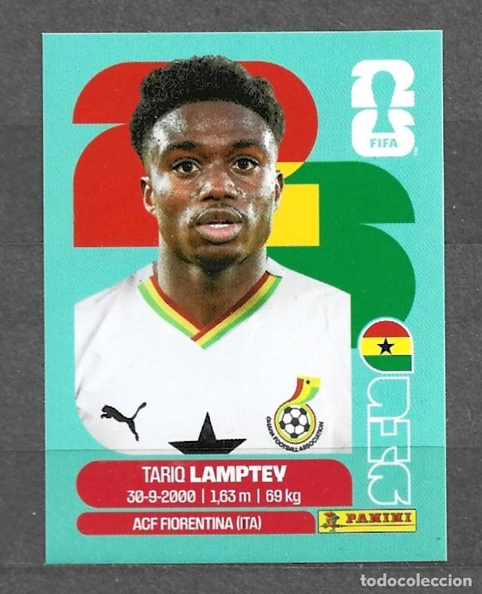 Cromos de f&uacute;tbol: Mundial 2016 - Tariq Lamptey - N&ordm; 3 - Ghana