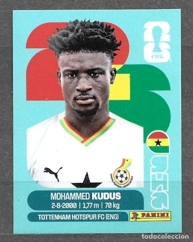 Cromos de f&uacute;tbol: Mundial 2016 - Mohammed Kudus - N&ordm; 14 - Ghana