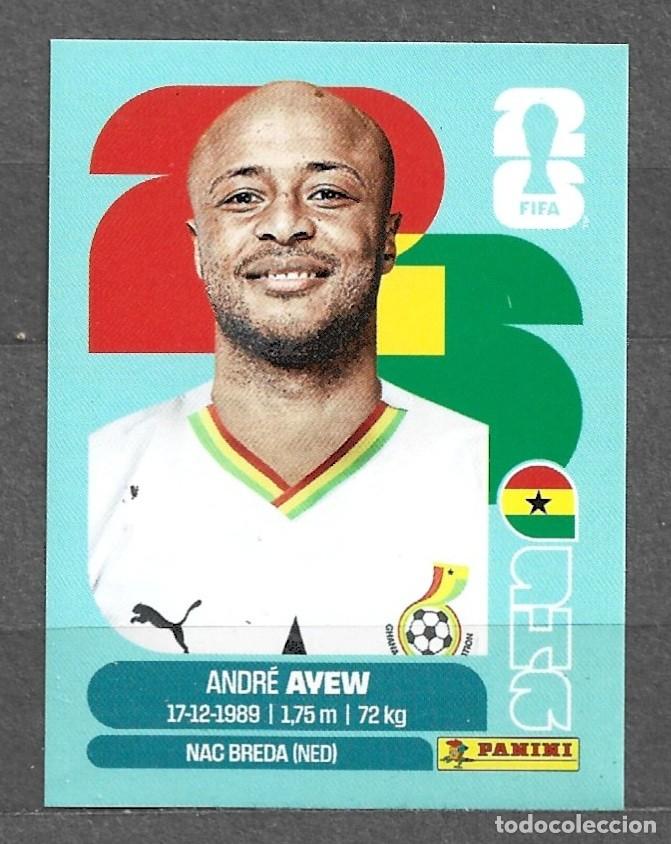 Cromos de f&uacute;tbol: Mundial 2016 - Andr&eacute; Ayew - N&ordm; 17 - Ghana
