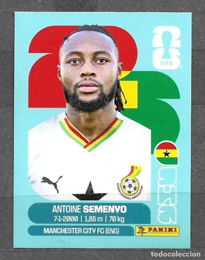 Cromos de f&uacute;tbol: Mundial 2016 - Antoine Semenyo - N&ordm; 20 - Ghana