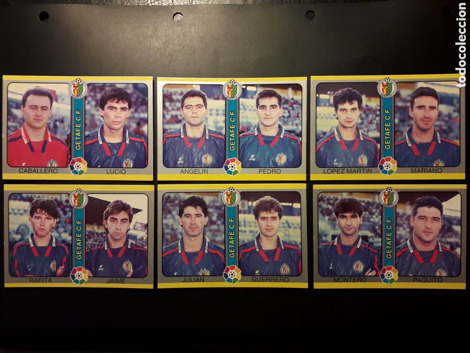 Cromos de f&uacute;tbol: 6 CROMOS GETAFE F&Uacute;TBOL TOTAL MUNDICROMO MC 94 95 1995 EQUIPO COMPLETO PEDIDO M&Iacute;NIMO 3&euro;