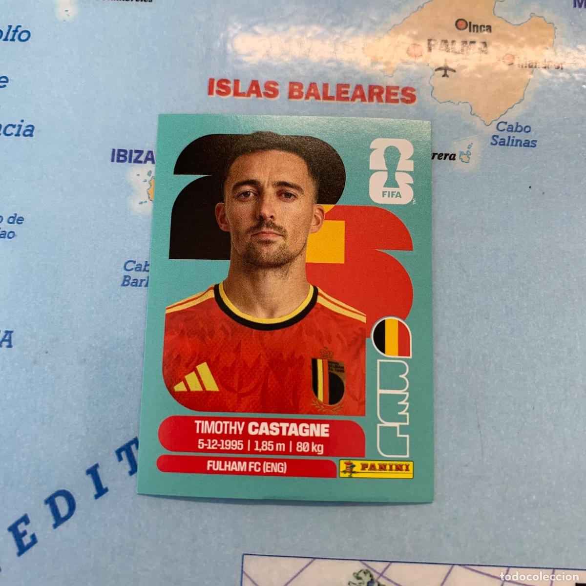 Cromos de f&uacute;tbol: B&eacute;lgica n&uacute;mero 4 cromo panini Mundial Fifa World Cup 2026