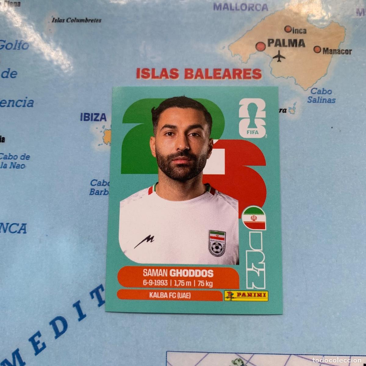 Cromos de f&uacute;tbol: Iran n&uacute;mero 12 cromo panini Mundial Fifa World Cup 2026