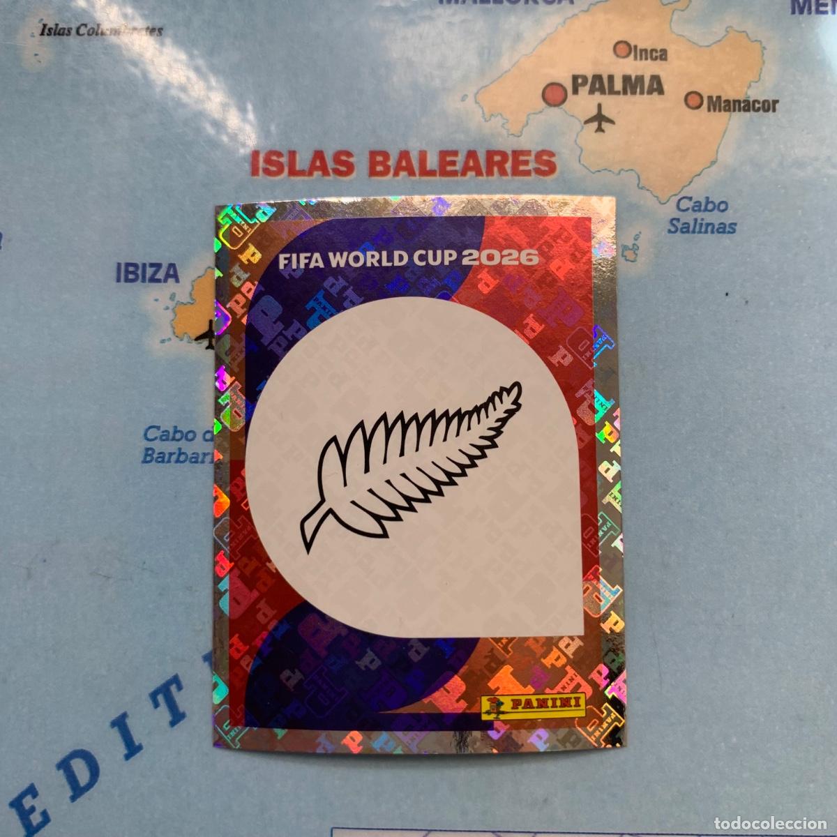 Cromos de f&uacute;tbol: Nueva Zelanda n&uacute;mero 1 cromo panini Mundial Fifa World Cup 2026