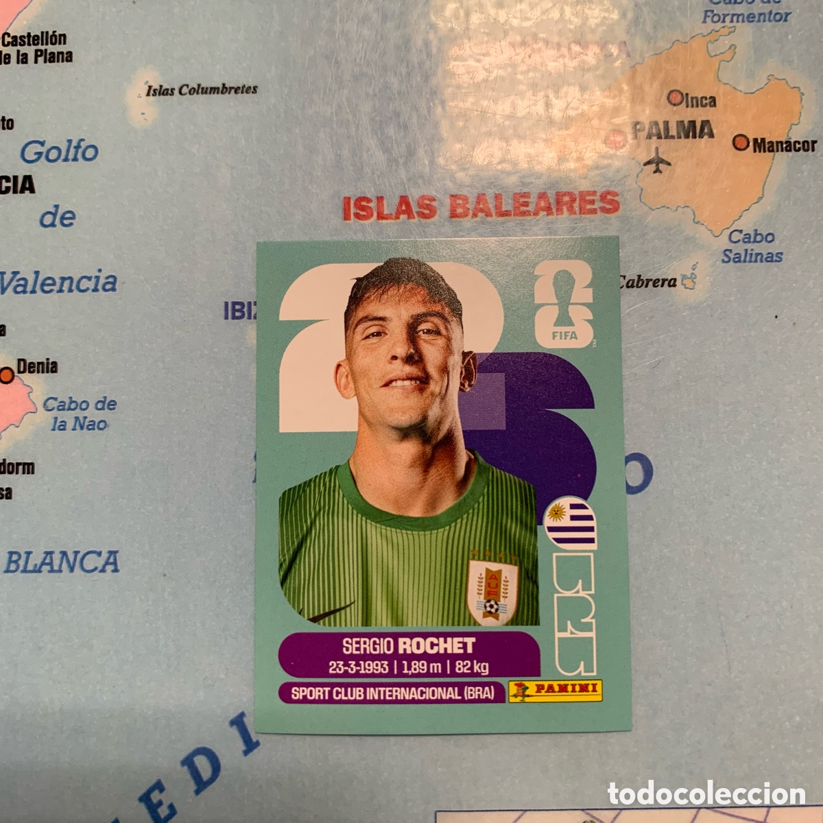 Cromos de f&uacute;tbol: Uruguay n&uacute;mero 2 cromo panini Mundial Fifa World Cup 2026
