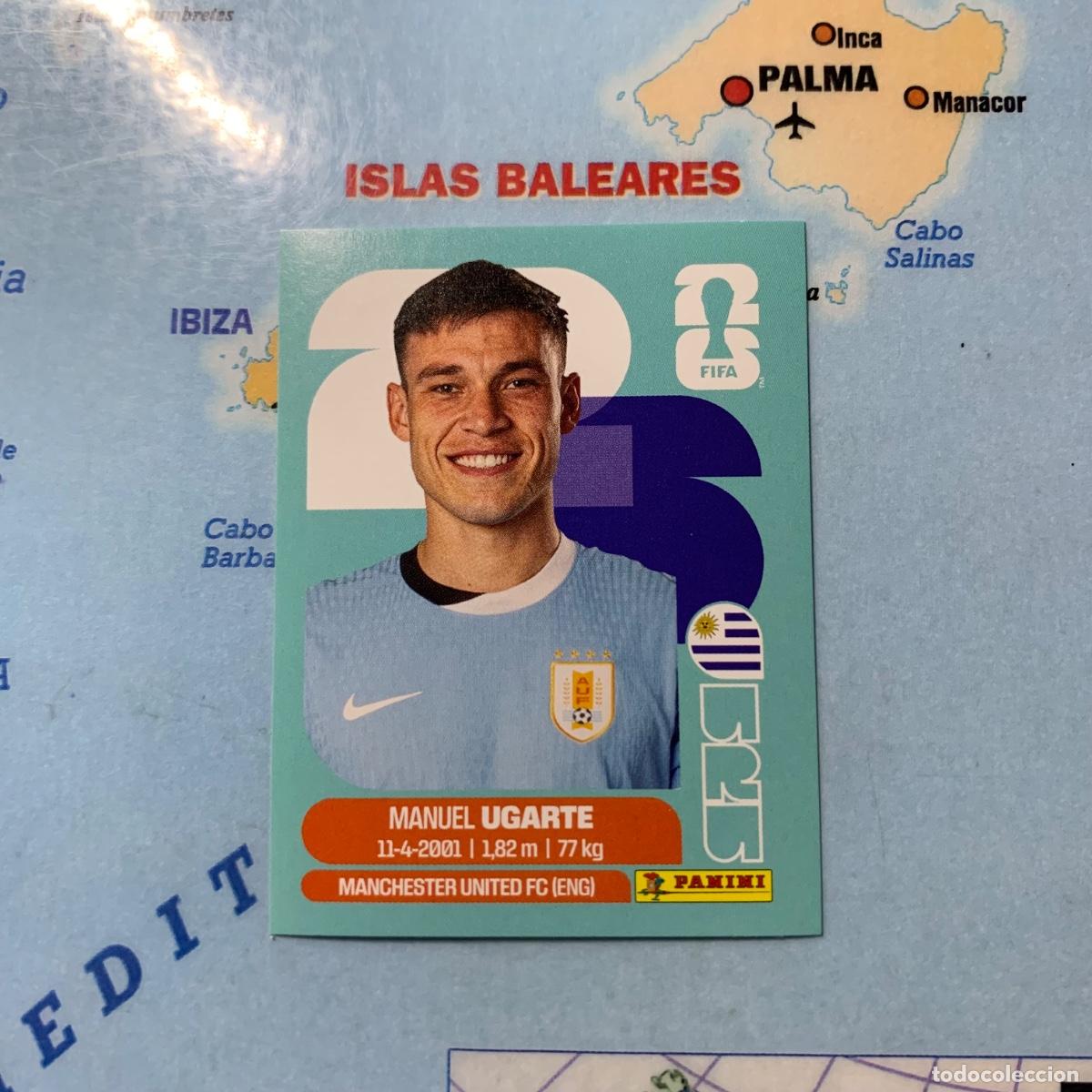 Cromos de f&uacute;tbol: Uruguay n&uacute;mero 14 cromo panini Mundial Fifa World Cup 2026
