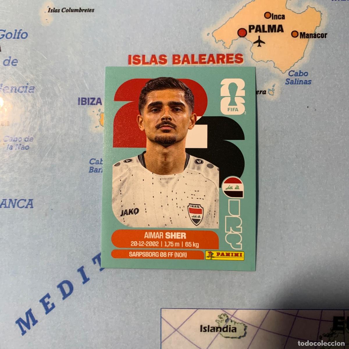 Cromos de f&uacute;tbol: Irak n&uacute;mero 15 cromo panini Mundial Fifa World Cup 2026