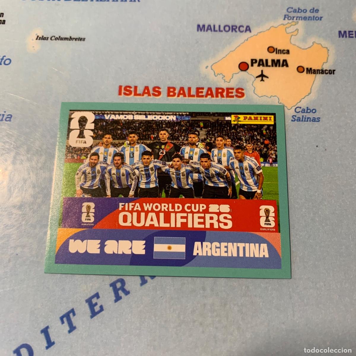 Cromos de f&uacute;tbol: Argentina n&uacute;mero 13 cromo panini Mundial Fifa World Cup 2026