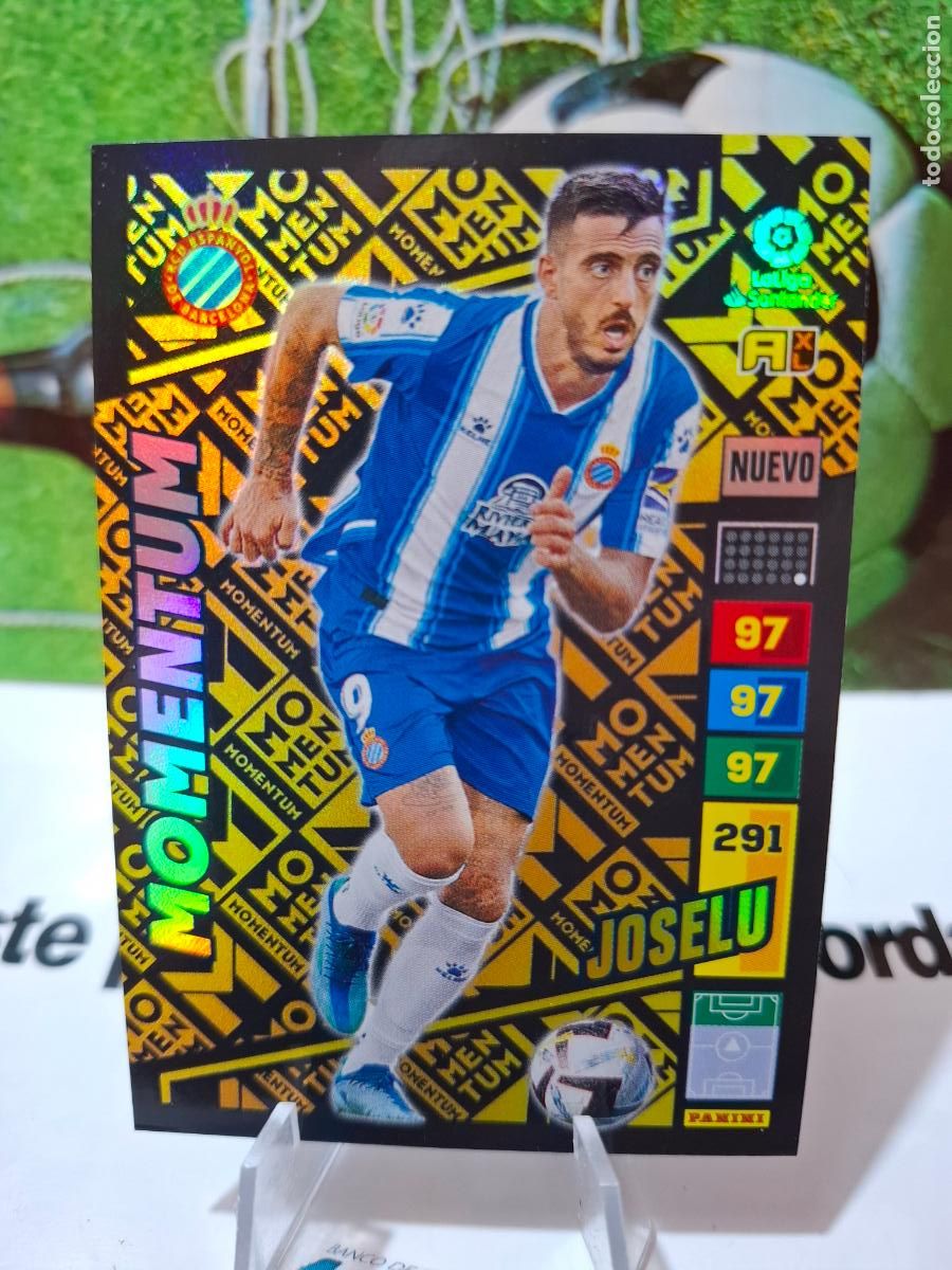 Cromos de f&uacute;tbol: JOSELU ESPANYOL MOMENTUM ADRENALYN XL LIGA 2022 2023 22 23 PANINI
