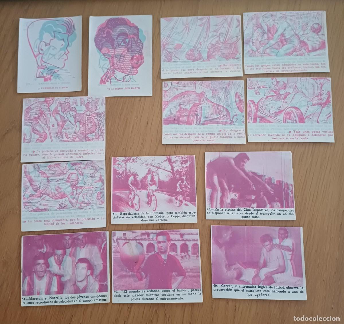 Cromos de f&uacute;tbol: 23 cromos Sport Magico, Fher, Ben Barek, Basora, etc. , nunca pegados