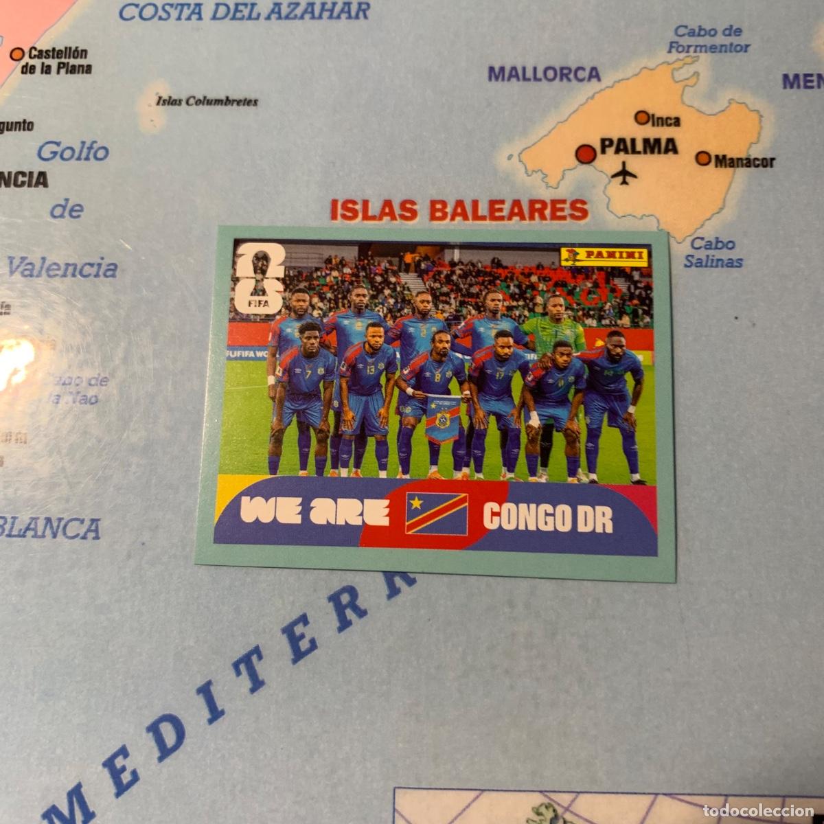 Football Stickers: Congo n&uacute;mero 13 cromo panini Mundial Fifa World Cup 2026
