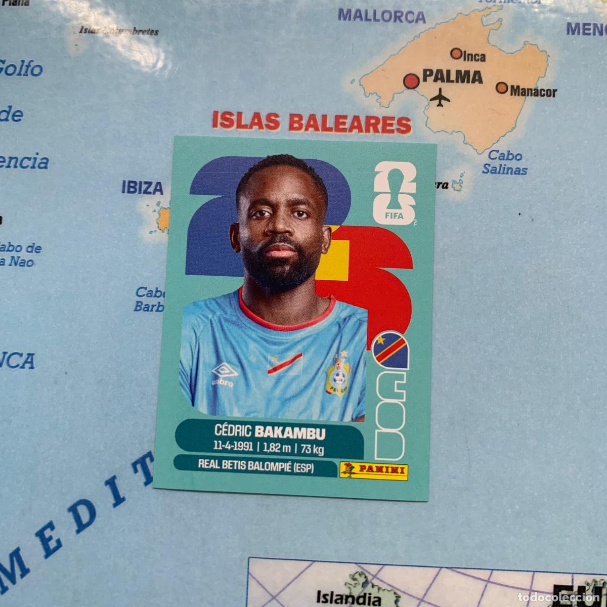 Cromos de f&uacute;tbol: Congo n&uacute;mero 19 cromo panini Mundial Fifa World Cup 2026