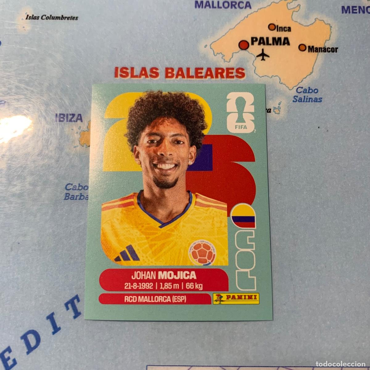 Cromos de f&uacute;tbol: Colombia n&uacute;mero 7 cromo panini Mundial Fifa World Cup 2026