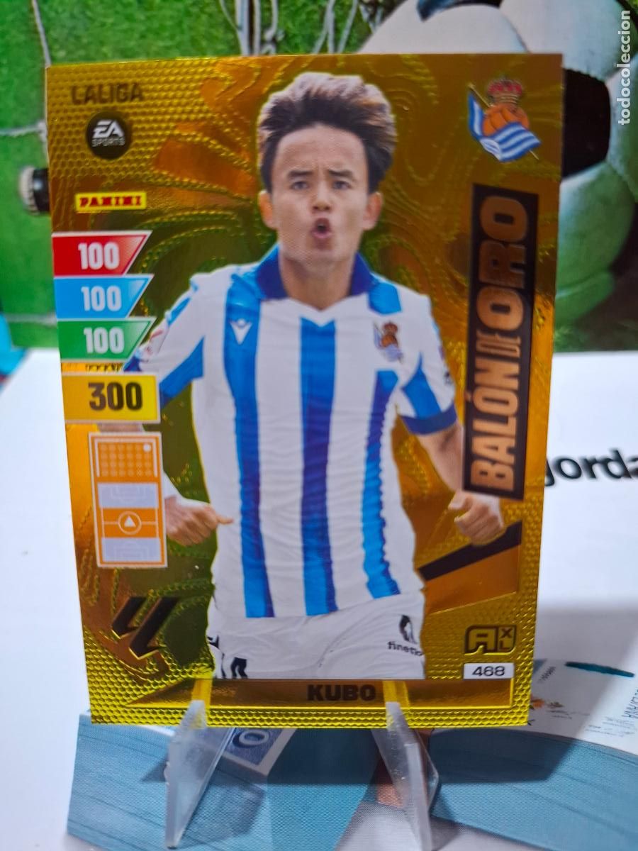 Football Stickers: KUBO REAL SOCIEDAD BALON DE ORO ADRENALYN XL LIGA 2023 2024 23 24 PANINI