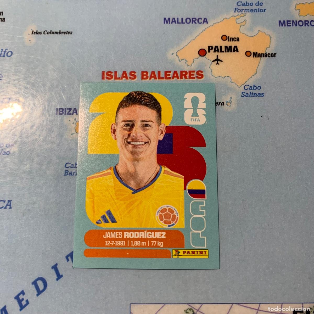 Football Stickers: Colombia n&uacute;mero 14 cromo panini Mundial Fifa World Cup 2026