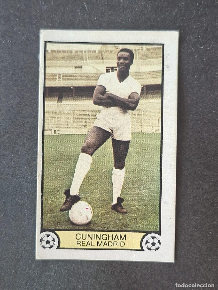 Football Stickers: L3 CUNINGHAM REAL MADRID FICHAJE 5 LIGA ESTE 1979 1980 79 80 DESPEGADO RECUPERADO