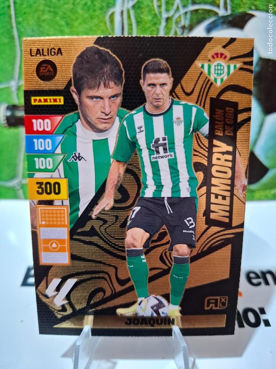 Figurine di Calcio: MEMORY JOAQUIN BETIS ADRENALYN XL LIGA 2023 2024 23 24 PANINI