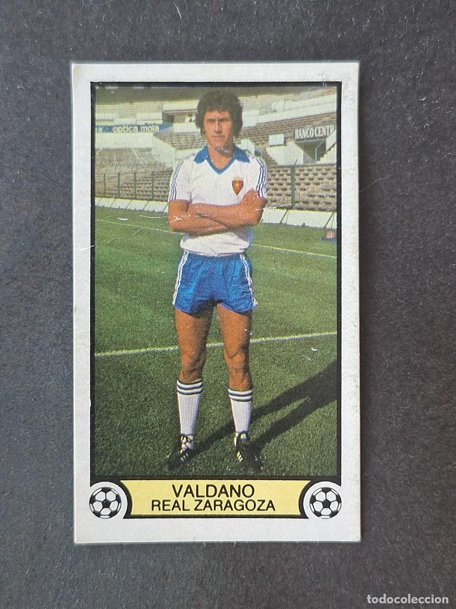 Figurine di Calcio: L3 VALDANO REAL ZARAGOZA FICHAJE 9 LIGA ESTE 1979 1980 79 80 DESPEGADO RECUPERADO