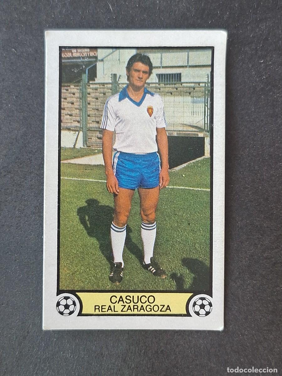 Figurine di Calcio: L3 CASUCO REAL ZARAGOZA FICHAJE 10 LIGA ESTE 1979 1980 79 80 DESPEGADO RECUPERADO