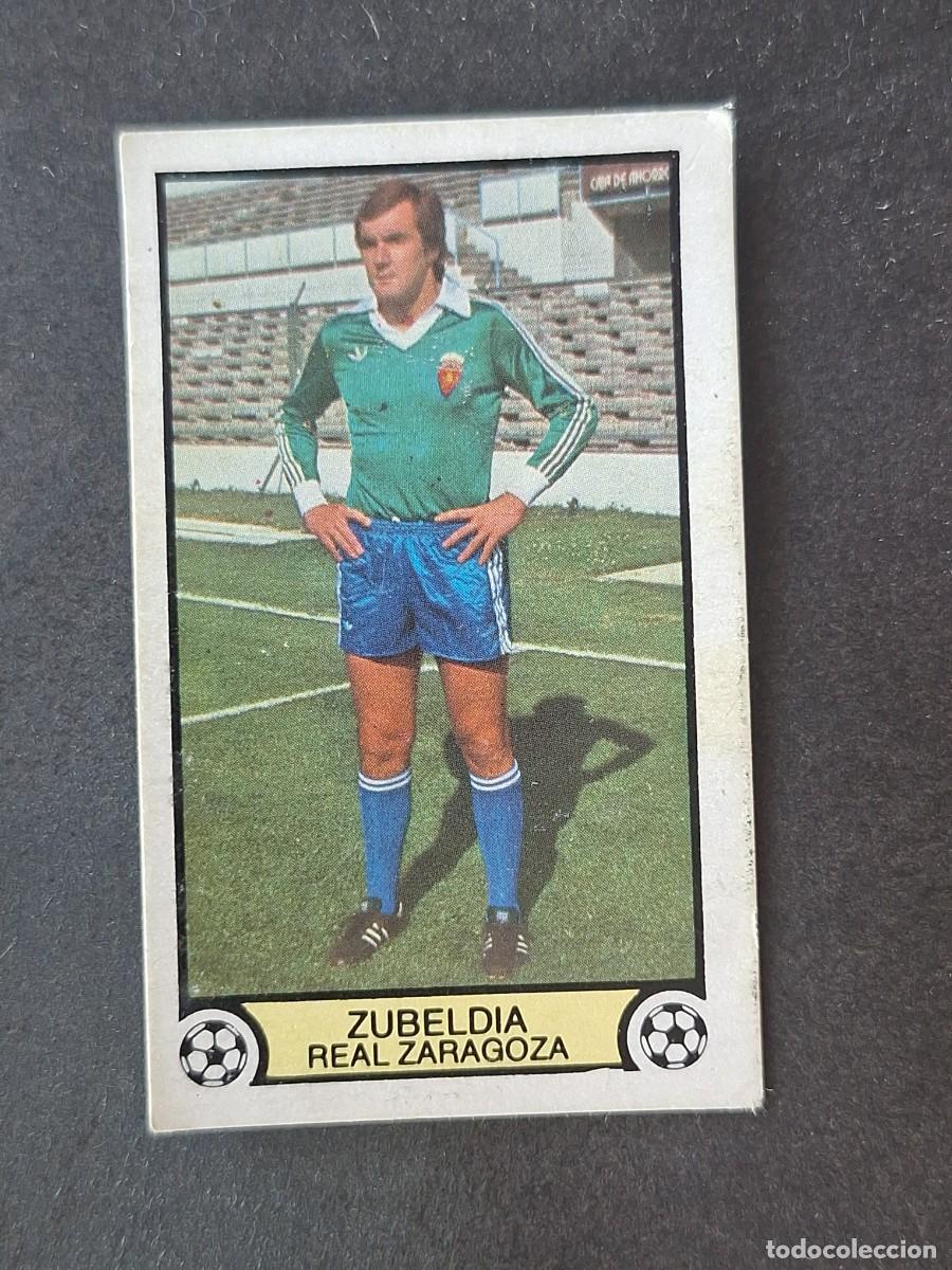 Football Stickers: L3 ZUBELDIA REAL ZARAGOZA FICHAJE 11 LIGA ESTE 1979 1980 79 80 DESPEGADO RECUPERADO
