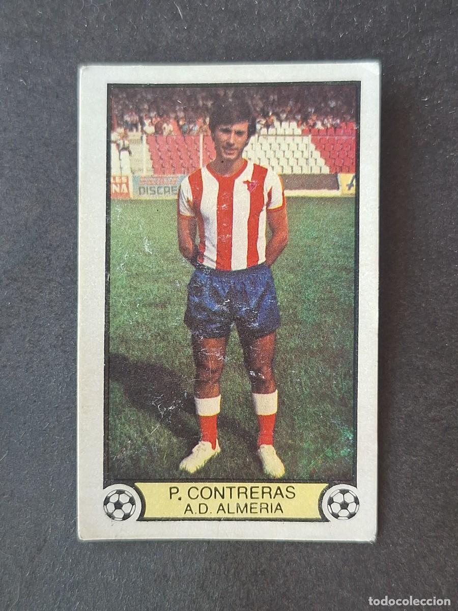 Football Stickers: L3 P. CONTRERAS U. D ALMERIA FICHAJE 12 LIGA ESTE 1979 1980 79 80 DESPEGADO RECUPERADO