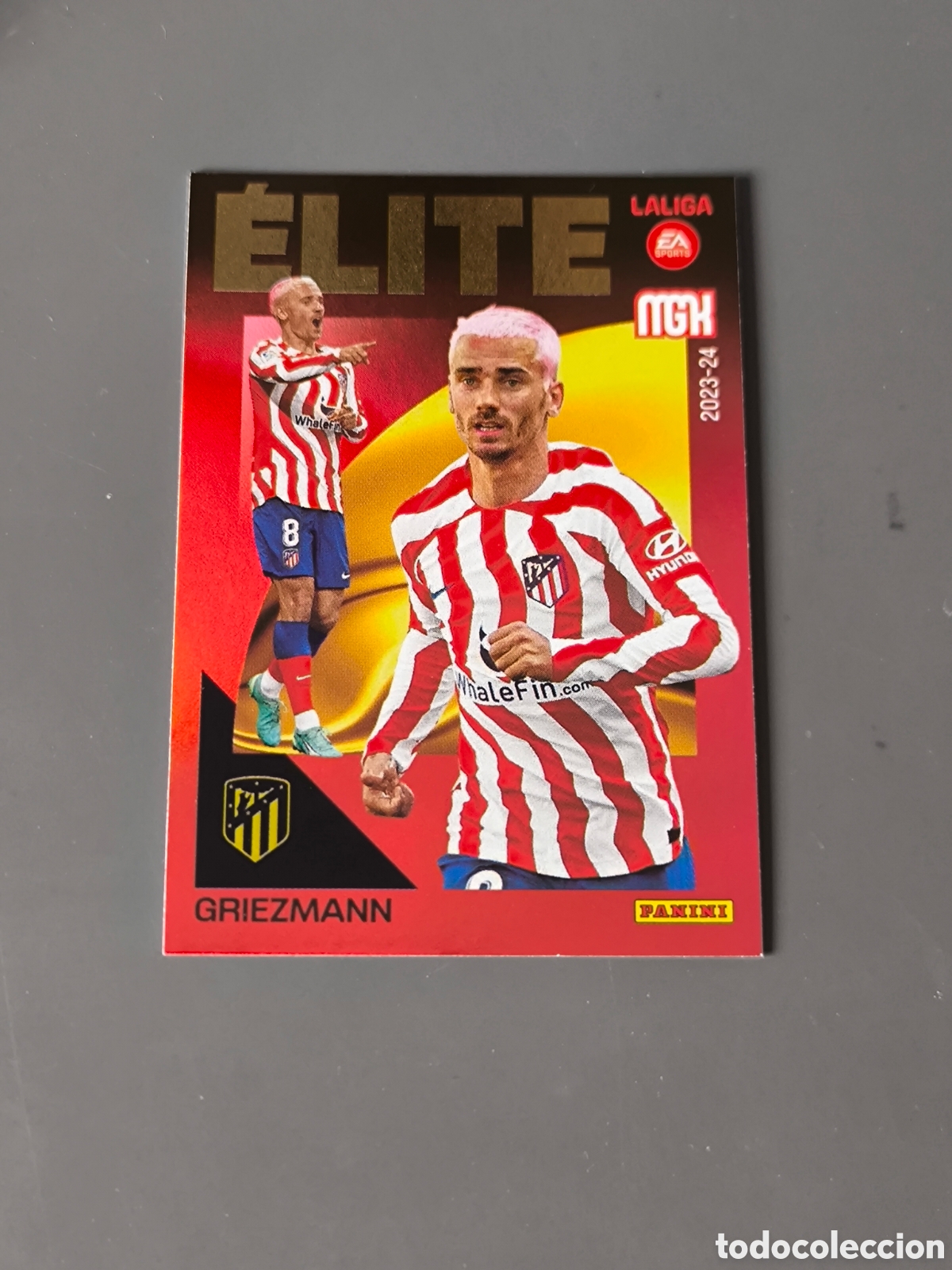 Football Stickers: GRIEZMANN 6 &Eacute;lite Atl&eacute;tico de Madrid Megacracks MGK 23 24