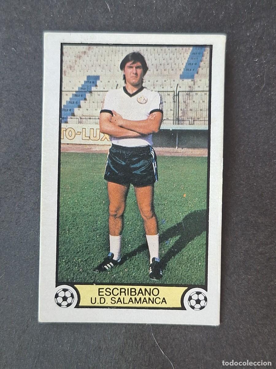 Football Stickers: L3 ESCRIBANO U. D. SALAMANCA FICHAJE 17 LIGA ESTE 1979 1980 79 80 DESPEGADO RECUPERADO