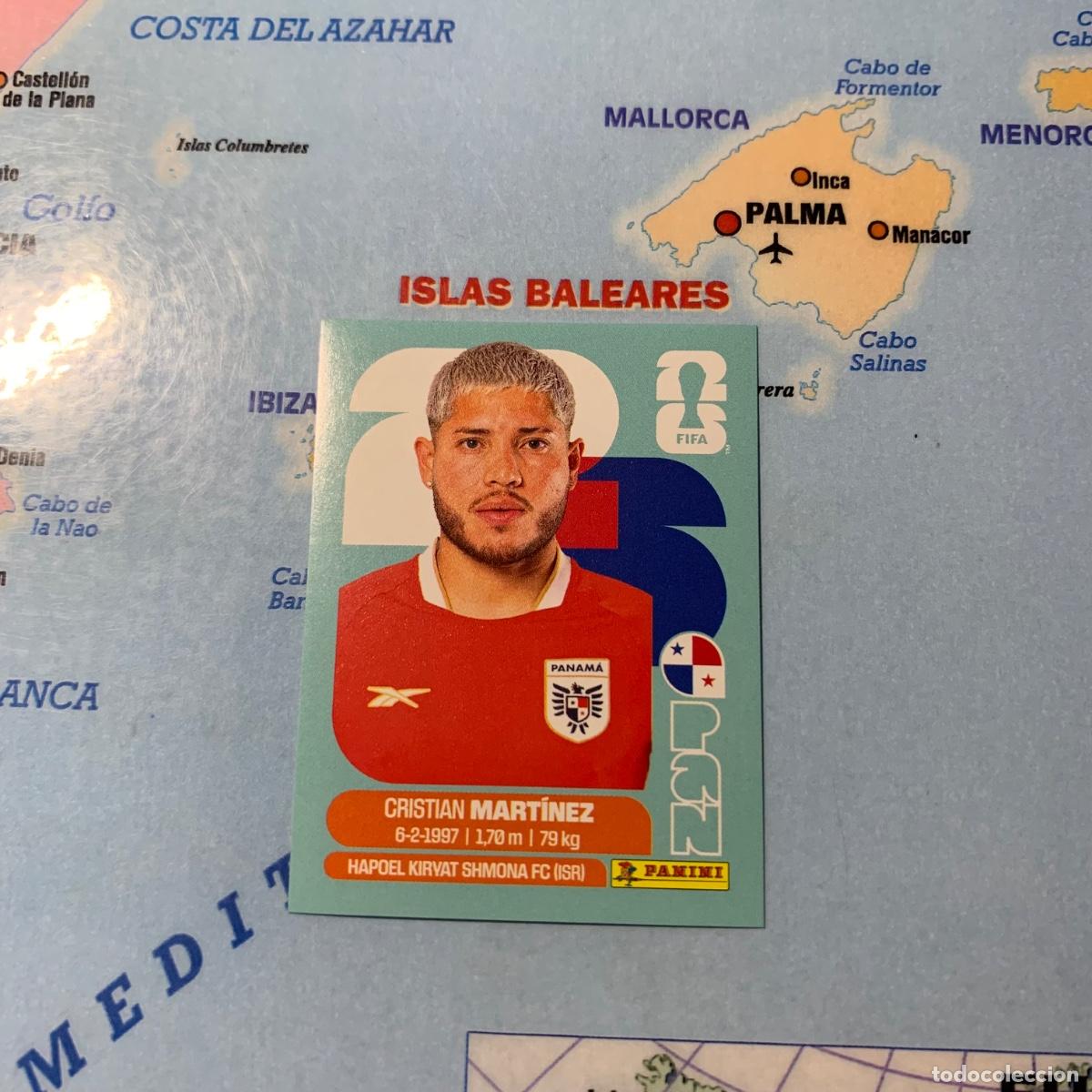 Football Stickers: Panama n&uacute;mero 10 cromo panini Mundial Fifa World Cup 2026