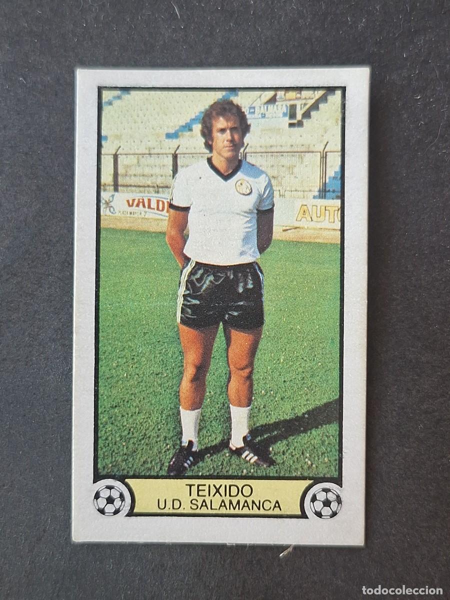 Football Stickers: L3 TEIXIDO U. D. SALAMANCA FICHAJE 18 LIGA ESTE 1979 1980 79 80 DESPEGADO RECUPERADO