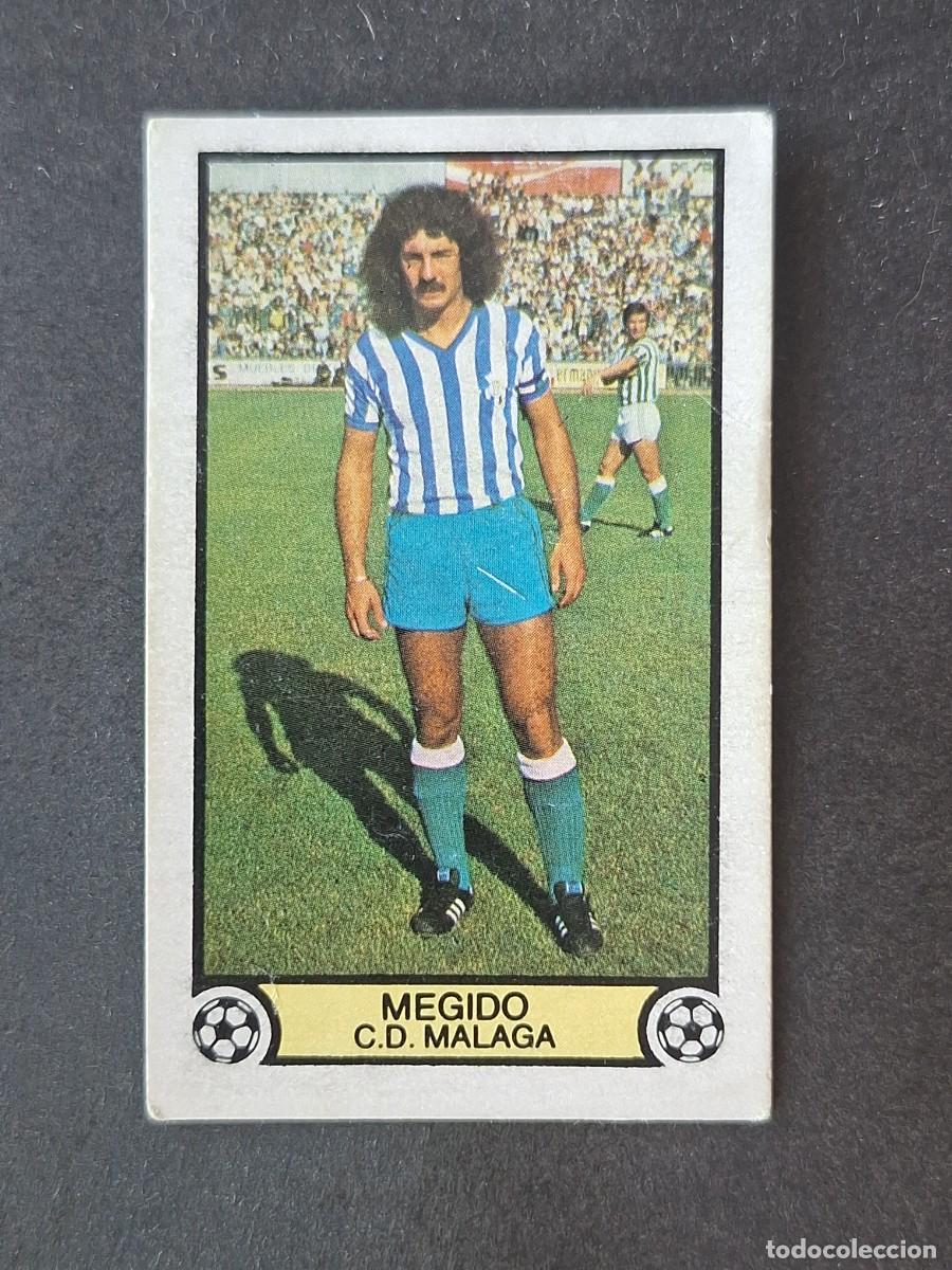 Cartes &agrave; collectionner de Football: L3 MEGIDO C. D. MALAGA FICHAJE 25 LIGA ESTE 1979 1980 79 80 DESPEGADO RECUPERADO