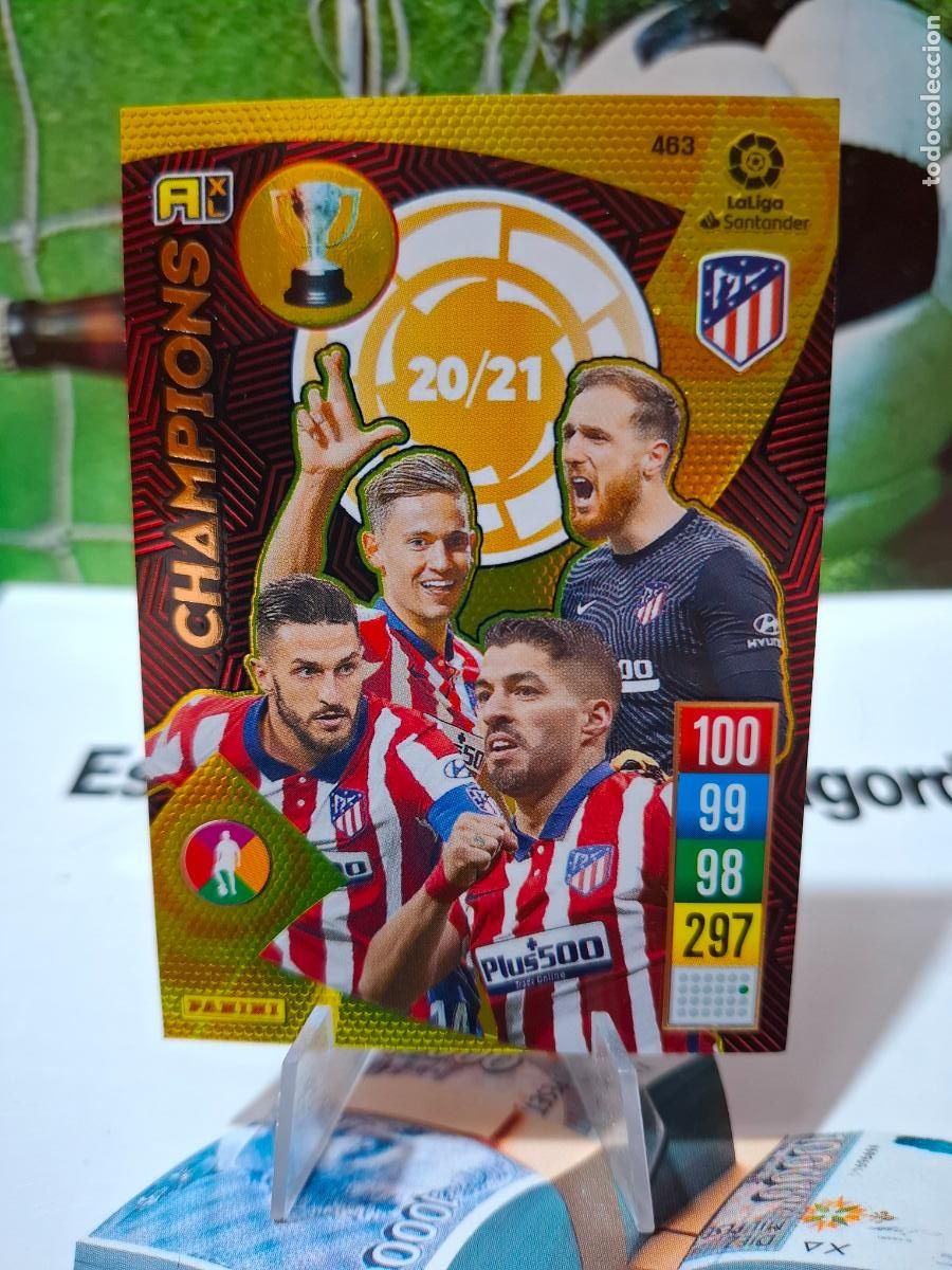 Cartes &agrave; collectionner de Football: ATLETICO DE MADRID 463 CARD ATLETI CHAMPIONS 20/21 PANINI ADRENALYN XL 2021 2022 21 22