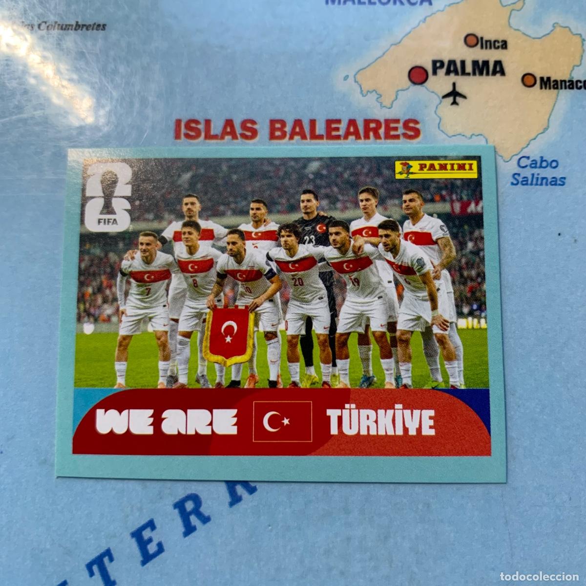 Cromos de f&uacute;tbol: Turquia n&uacute;mero 13 cromo panini Mundial Fifa World Cup 2026