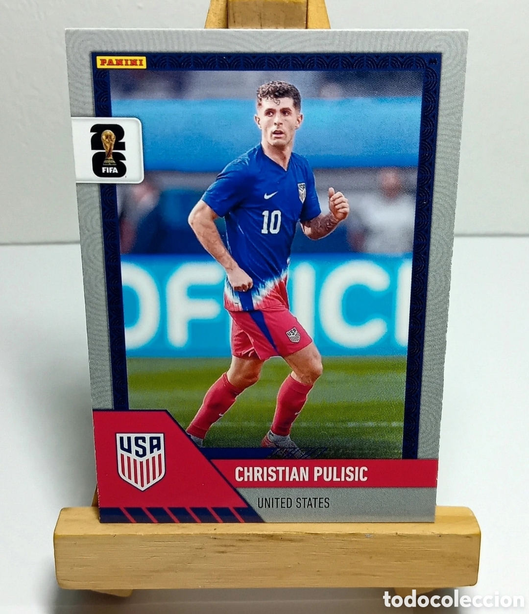 Cromos de Futebol: CHRISTIAN PULISIC 2026 USA MONOPOLY PRIZM PANINI S7.