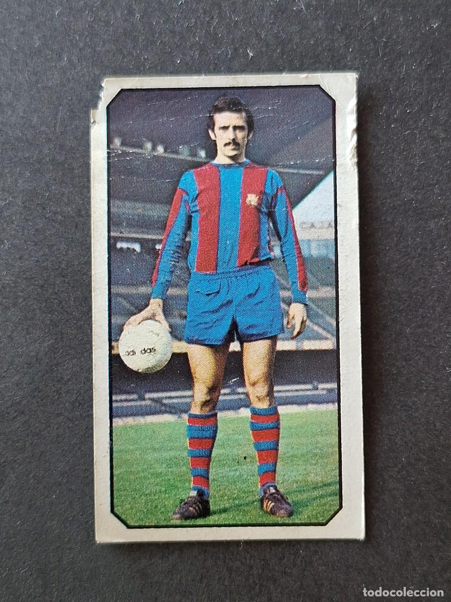 Cromos de f&uacute;tbol: L4 DE LA CRUZ F. C. BARCELONA LIGA ESTE 1977 1978 77 78 DESPEGADO RECUPERADO
