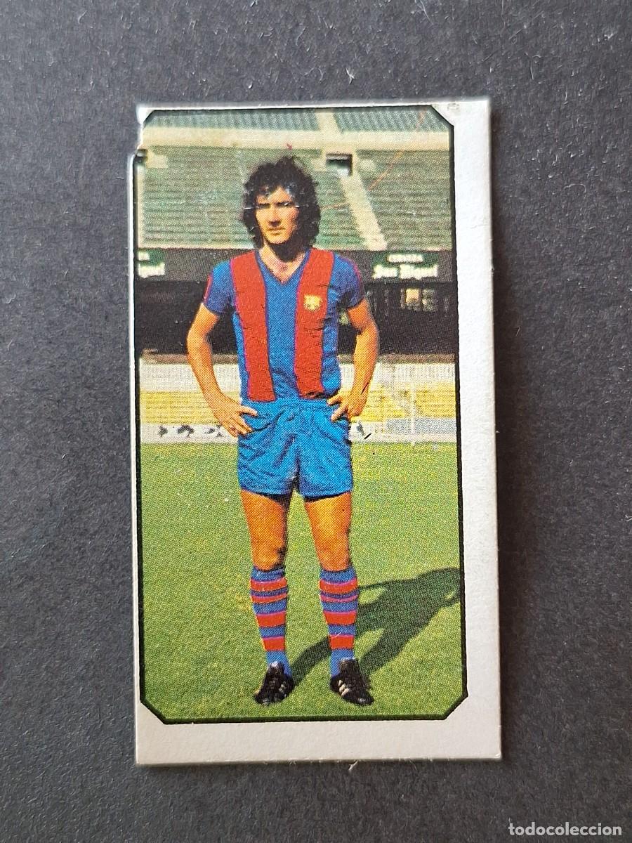 Cromos de f&uacute;tbol: L4 RAMOS F. C. BARCELONA LIGA ESTE 1977 1978 77 78 DESPEGADO RECUPERADO
