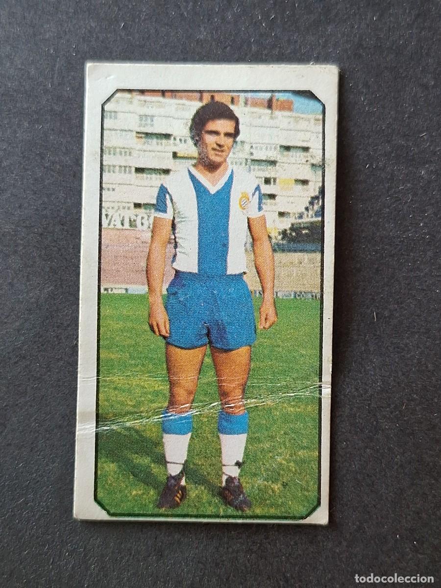 Cromos de f&uacute;tbol: L4 MANOLIN CUESTA R. C. D. ESPA&Ntilde;OL LIGA ESTE 1977 1978 77 78 DESPEGADO RECUPERADO