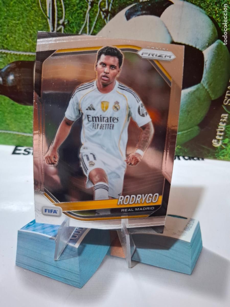 Cromos de f&uacute;tbol: 192 Rodrygo Real Madrid PANINI PRIZM FIFA Soccer 2025 2026 LIGA CHAMPIONS 25 26