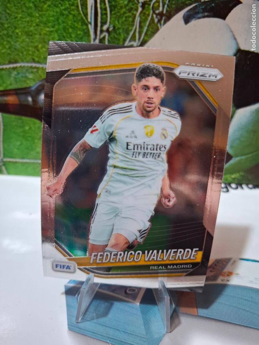 Cromos de f&uacute;tbol: 185 Federico Valverde Real Madrid PANINI PRIZM FIFA Soccer 2025 2026 LIGA CHAMPIONS 25 26