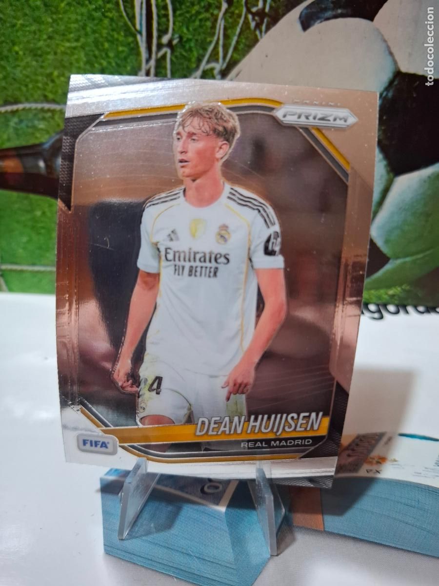 Cromos de f&uacute;tbol: 183 Dean Huijsen Real Madrid PANINI PRIZM FIFA Soccer 2025 2026 LIGA CHAMPIONS 25 26