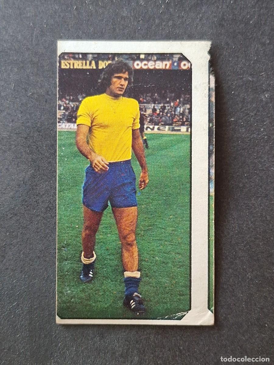 Fu&szlig;ball-Sticker: L4 MIGUEL ANGEL U. D. LAS PALMAS LIGA ESTE 1977 1978 77 78 DESPEGADO RECUPERADO