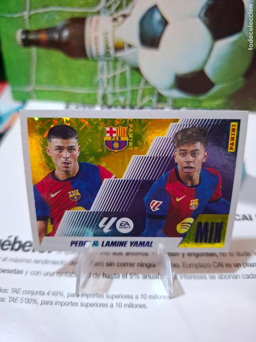 Figurine di Calcio: 20 PEDRI YAMINE YAMAL BARCELONA MIX liga 2025 2026 25 26 ediciones este PANINI